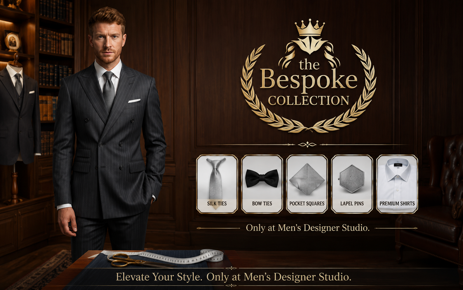 Executive Corporate Suit Custom Tailoring