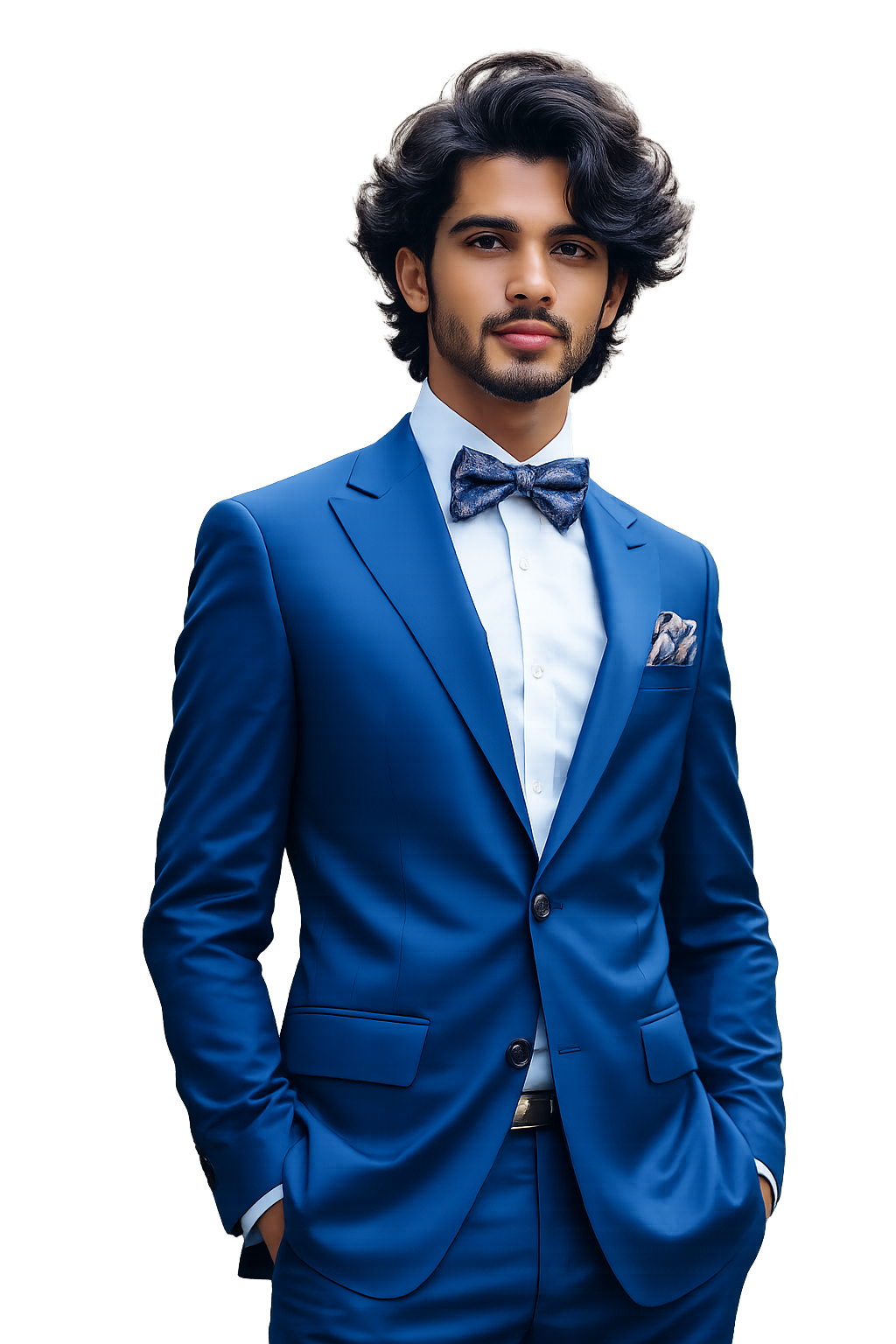Royal Blue Groom Cutout