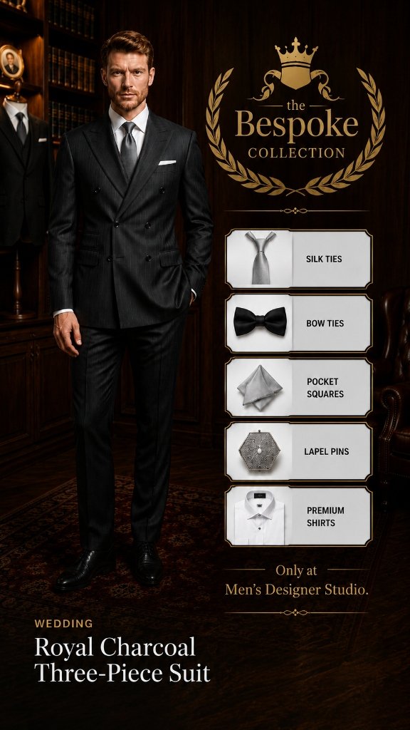 Royal Charcoal Suit